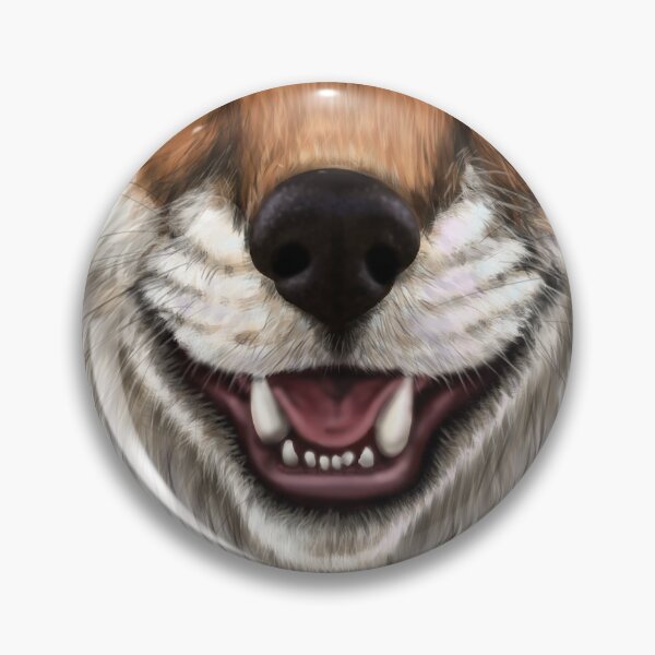 Item preview, Up Close Fox Mouth designed and sold by Mehu.