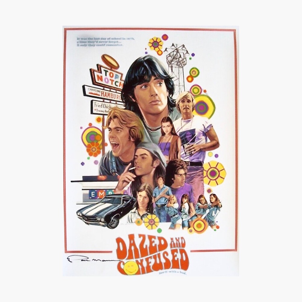 Dazed and Confused Movie Poster 12x18 