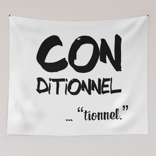 Aperçu de l'œuvre Conditionnel ..."tionnel." créée et vendue par Nathalie Aynié.