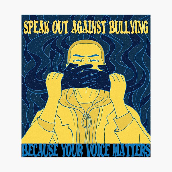 Item preview, Speak Out Against Bullying designed and sold by MaddFictional.