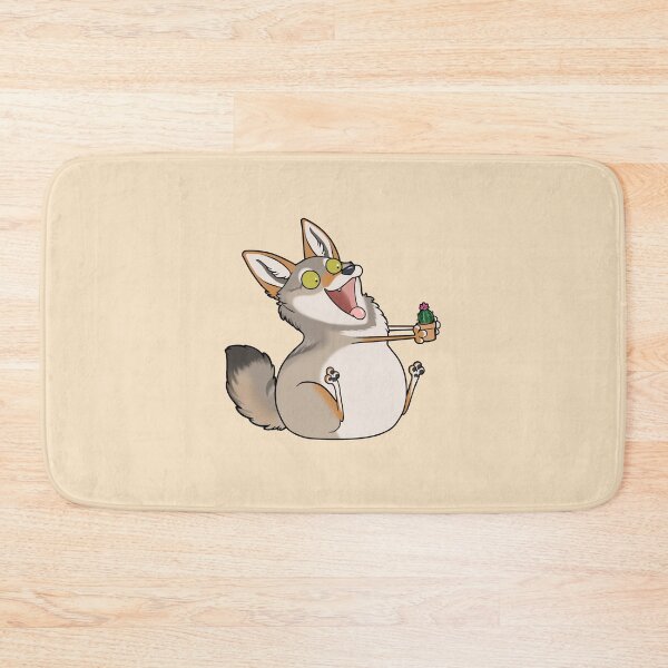 Item preview, Derptato Coyote with Tiny Cactus designed and sold by SidianArts.