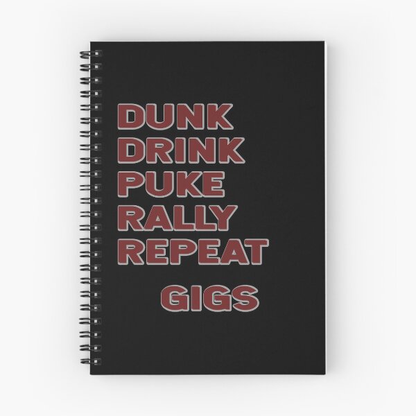 Item preview, Ring Dunk - Drink Puke Rally Repeat - Gigs designed and sold by KoolMoDee.