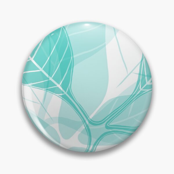 Item preview, "Leaves" | Turquoise Foliage designed and sold by LiseHoltArt.