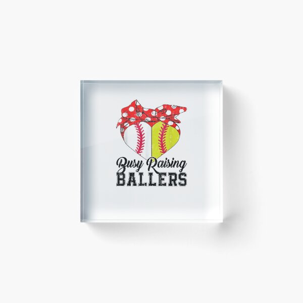 Item preview, Busy Raising Ballers Softball Baseball Baseball Mom Gift designed and sold by Bethany0079.