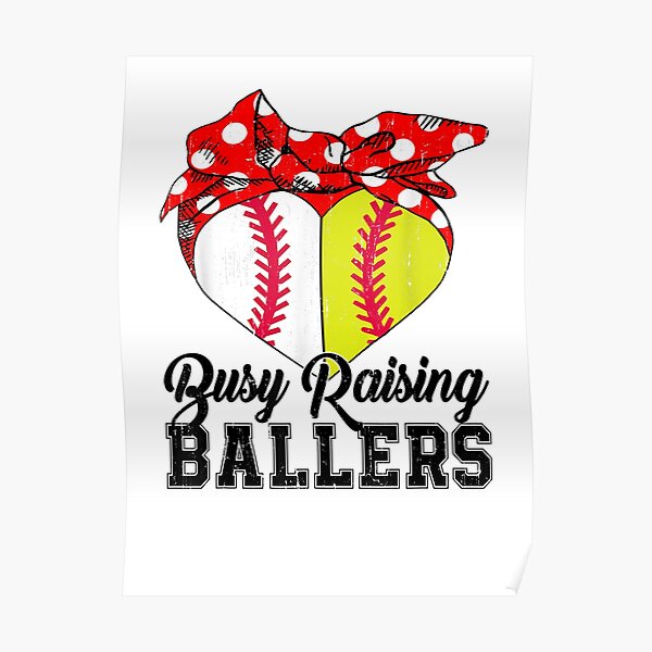 busy raising ballers softball