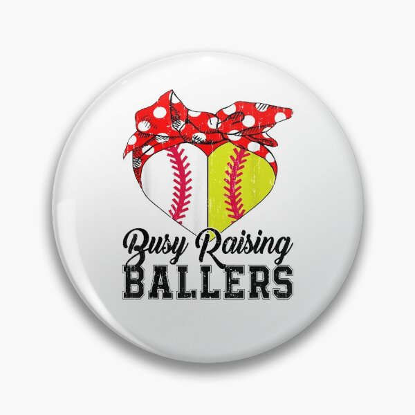 Item preview, Busy Raising Ballers Softball Baseball Baseball Mom Gift designed and sold by Bethany0079.