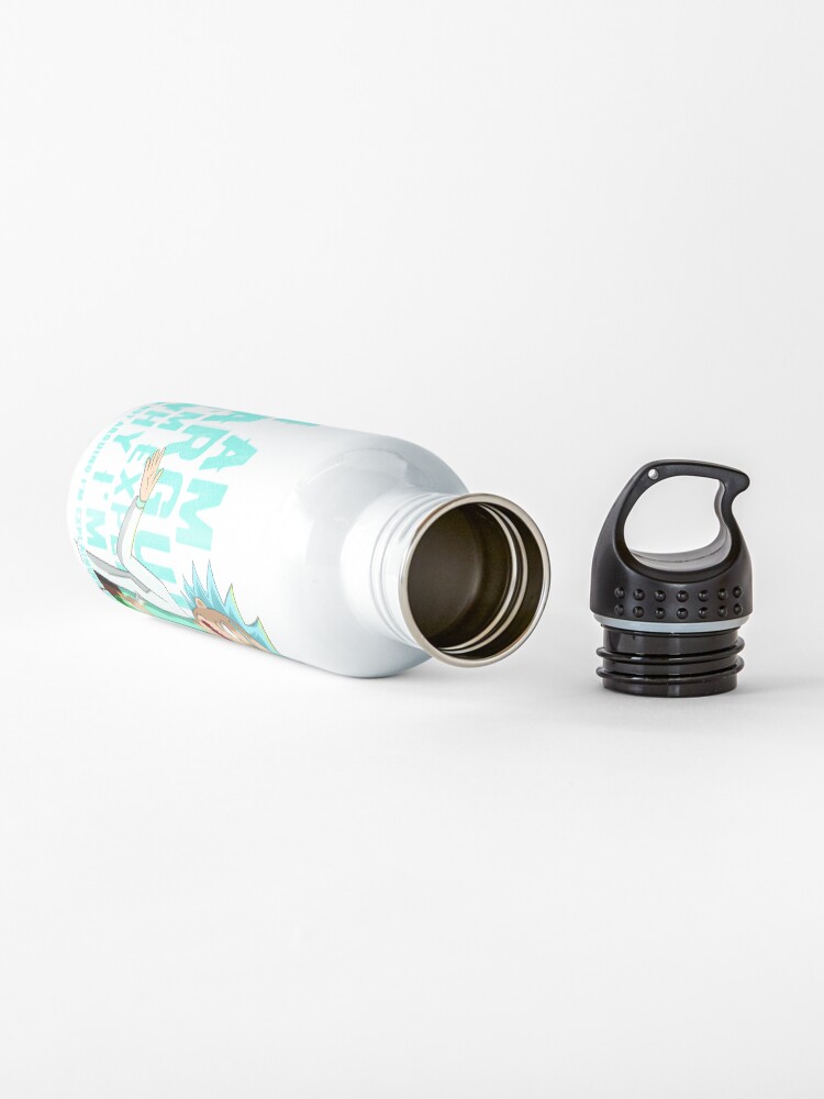 Alternate view of i'm not arguing im just explaining why i'm right rick and morty Water Bottle