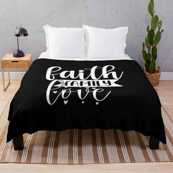 Item preview, Faith Family Love, Christian Quote, Faith, Jesus Christ designed and sold by ChristianLife.