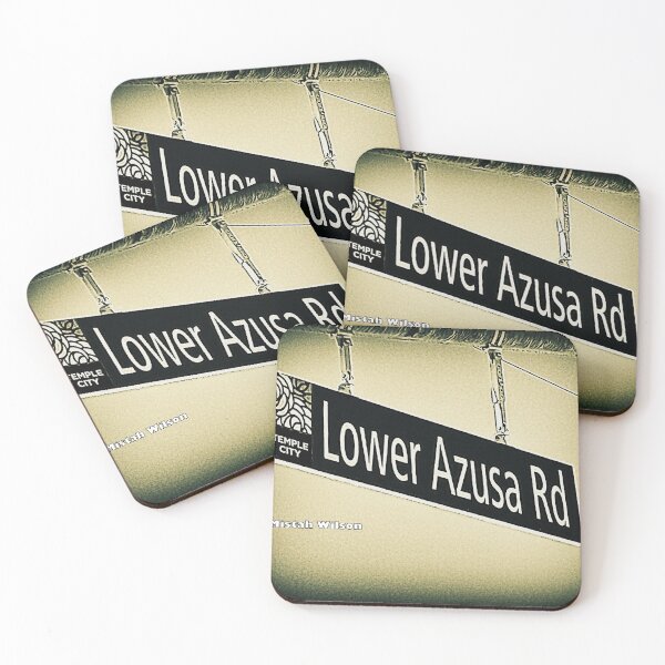 Item preview, Lower Azusa Road, Temple City, CA by Mistah Wilson designed and sold by The Street Sign Store.