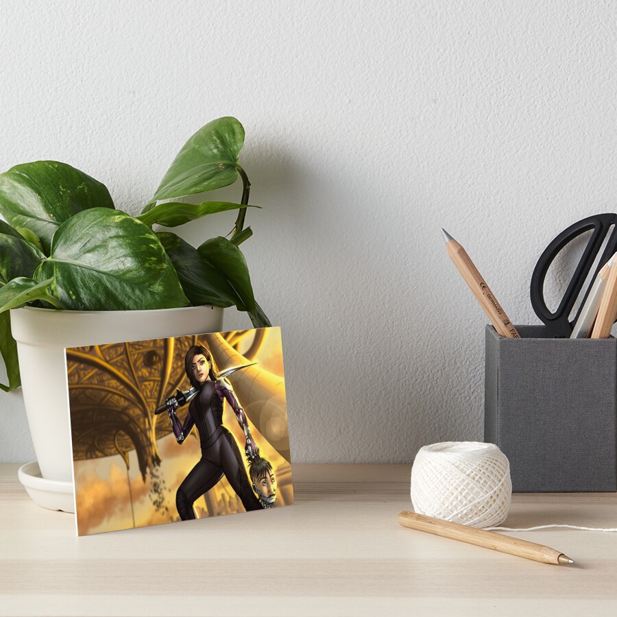 Alita Battle Angel Art Board Print