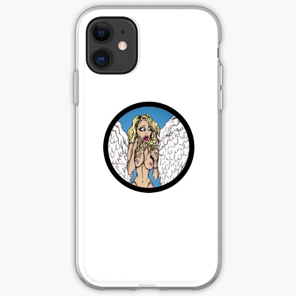 Emily Scott Angel Pinup iPhone Soft Case