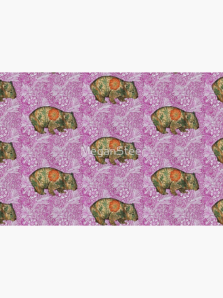 Rossetti's Wombat in Pink Marigold by MeganSteer