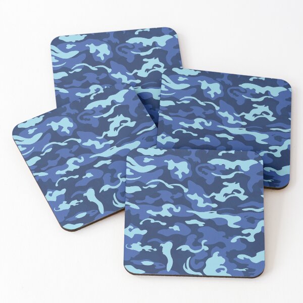 Item preview, Camo Style - Navy Blue designed and sold by rclwow.
