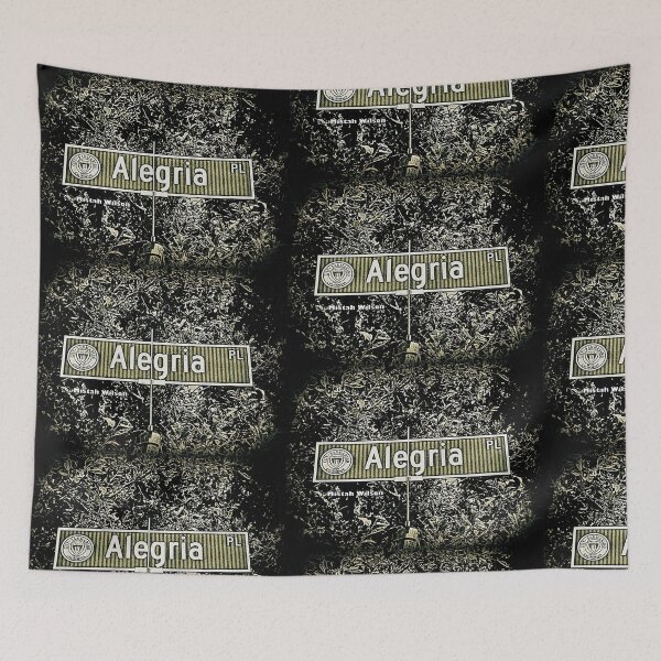 Artikelvorschau, Alegria Platz entworfen und verkauft von The Street Sign Store.