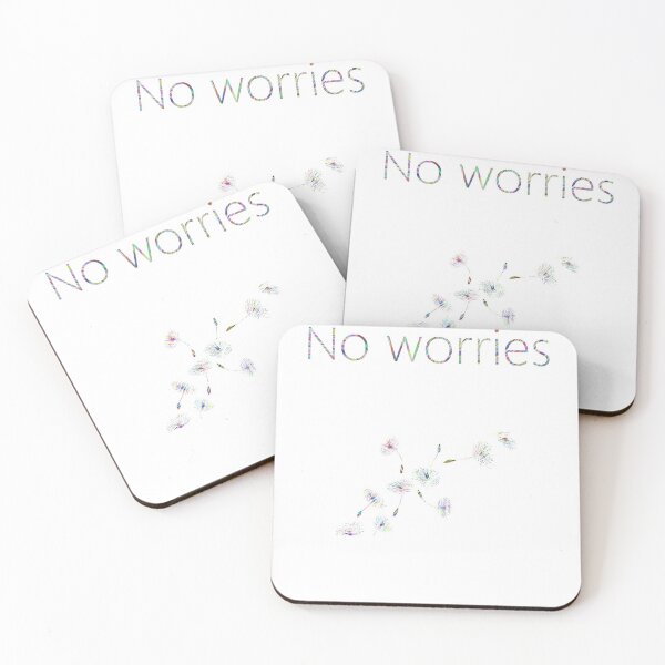 Item preview, No Worries designed and sold by wojedapo.
