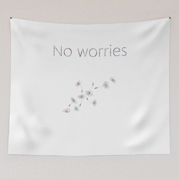 Item preview, No Worries designed and sold by wojedapo.