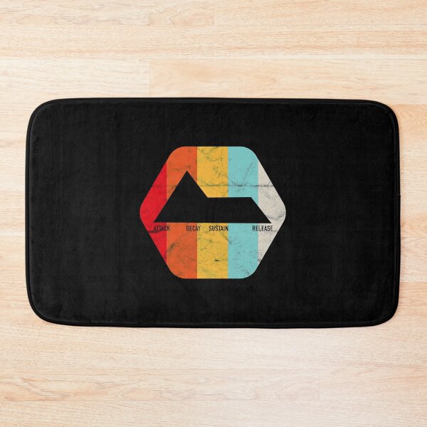 Item preview, Analog Synth ADSR Envelope Producer Vintage Studio Gear Nerd design designed and sold by A-Fashion.