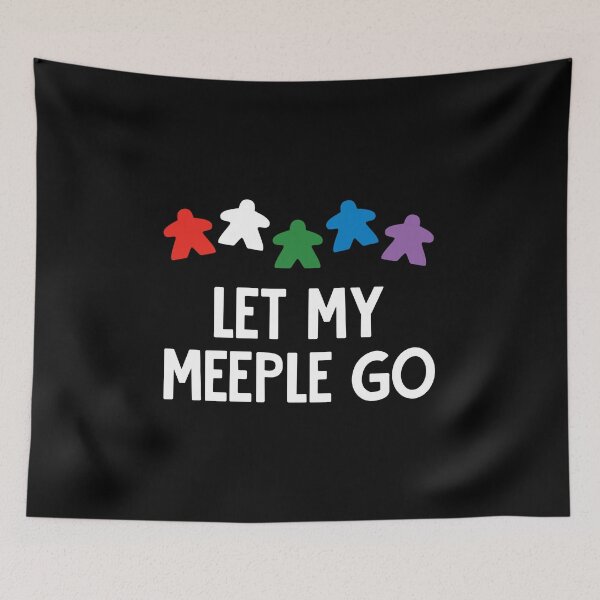 Item preview, Board Games, Game Night - Let My Meeple Go designed and sold by EstelleStar.