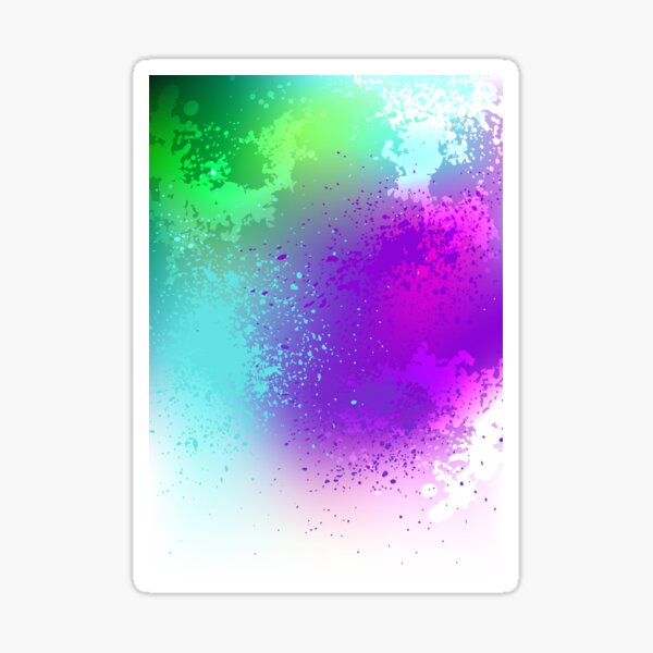 "Watercolor Design" Sticker For Sale By Blackmoon9 | Redbubble