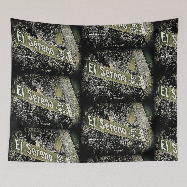 Item preview, El Sereno Avenue, Pasadena, CA by Mistah Wilson designed and sold by The Street Sign Store.