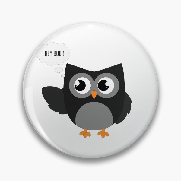 Item preview, Hey Boo! Owl designed and sold by iblushay.