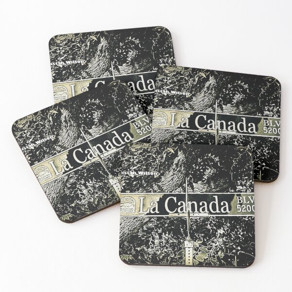 Item preview, La Cañada Boulevard, La Cañada Flintridge, CA by Mistah Wilson designed and sold by The Street Sign Store.
