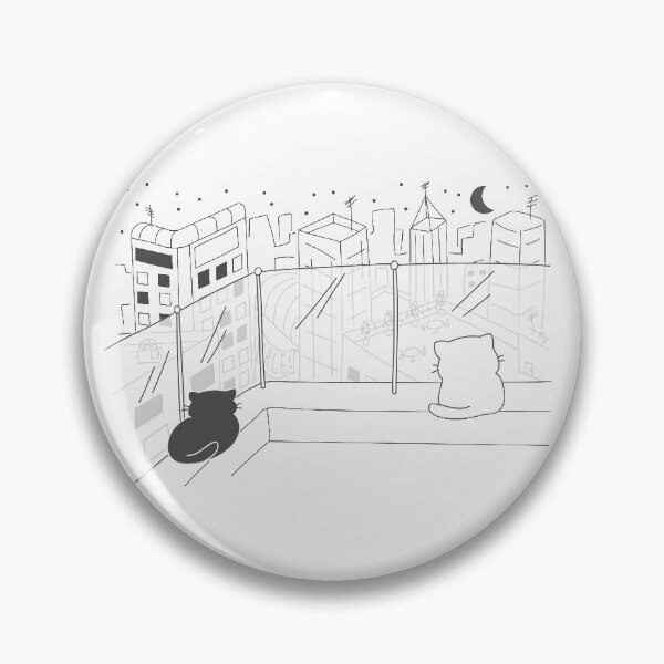Item preview, Doodle Cats in Doodle City designed and sold by Bountiful Bean.