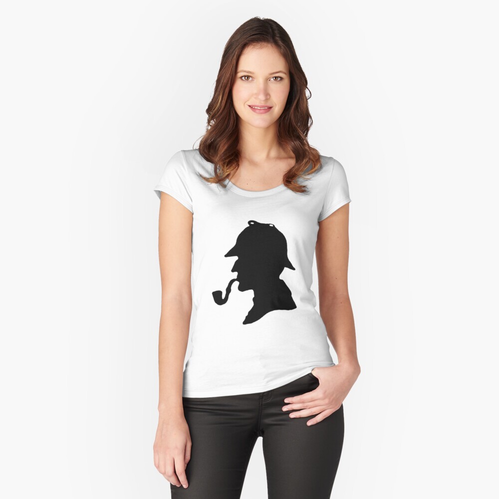 Item preview, Fitted Scoop T-Shirt designed and sold by demetriuspharos.