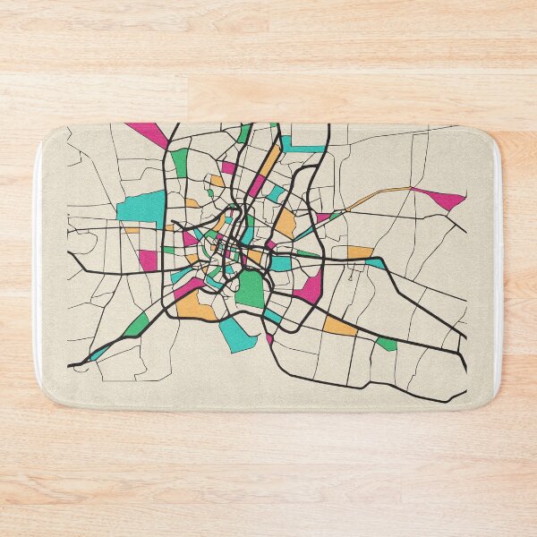 Item preview, Bangkok, Thailand Street Map designed and sold by A Deniz Akerman.