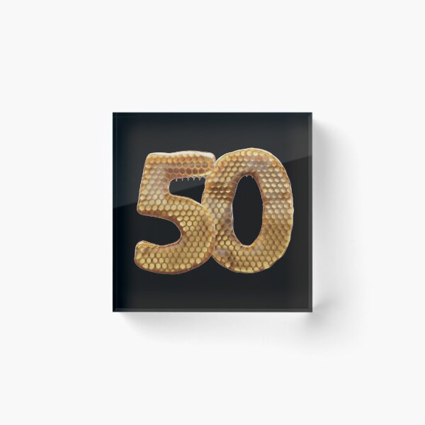 Item preview, 50 Number 3d Honey Numbers Font designed and sold by HelloFromAja.
