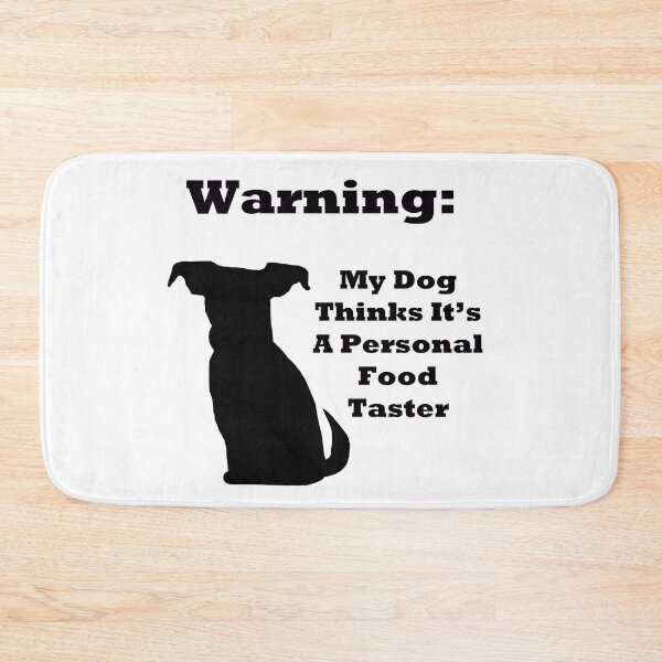 Item preview, Warning Dog designed and sold by blakcirclegirl.