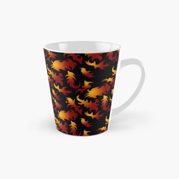 Item preview, Abstract Flames Pattern designed and sold by bloomingvine.