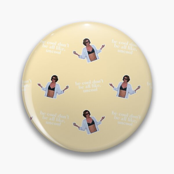 Item preview, Be Cool - Don't be all like Uncool! A Celebration of Luann De Lesseps of RHONY and all things Bravo designed and sold by CRTV-byalenetoo.