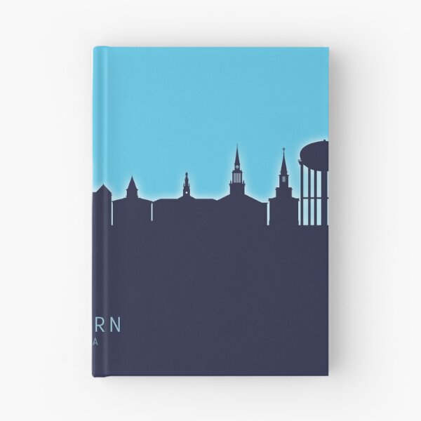 Aperçu de l'œuvre Auburn Alabama Skyline créée et vendue par ArtPrints.