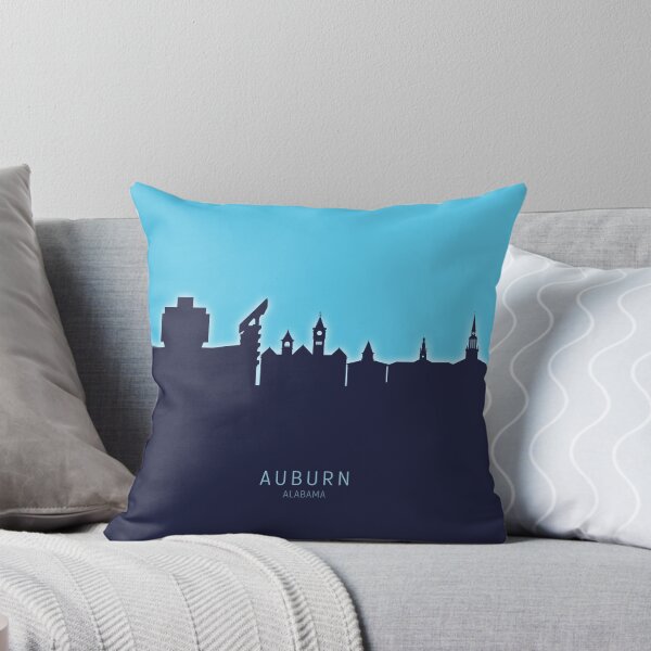 Aperçu de l'œuvre Auburn Alabama Skyline créée et vendue par ArtPrints.
