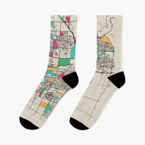 Item preview, Bakersfield, California Street Map designed and sold by A Deniz Akerman.