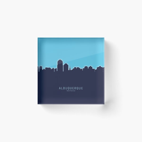 Item preview, Albuquerque New Mexico Skyline designed and sold by ArtPrints.