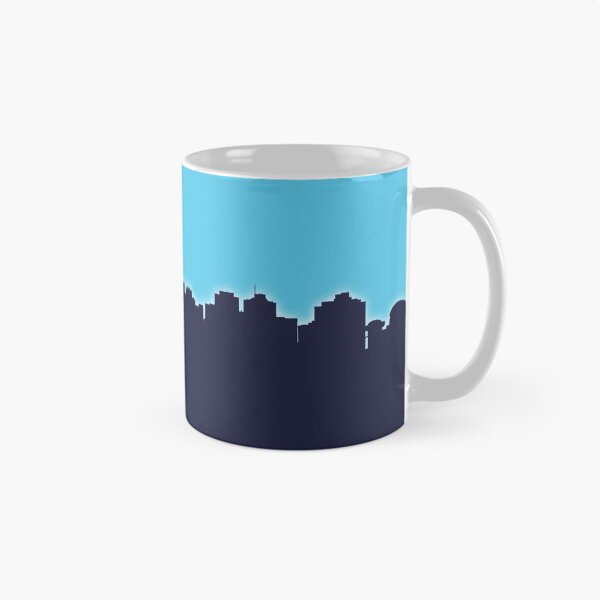 Aperçu de l'œuvre Albuquerque New Mexico Skyline créée et vendue par ArtPrints.