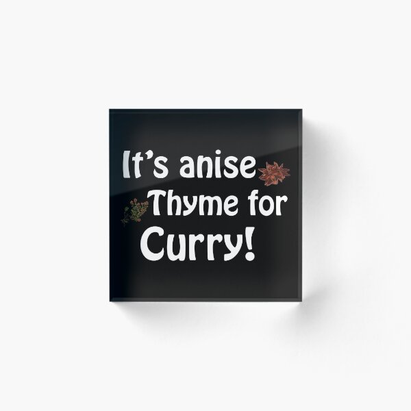 Item preview, Its anise thyme for curry - dark designed and sold by Anteia.