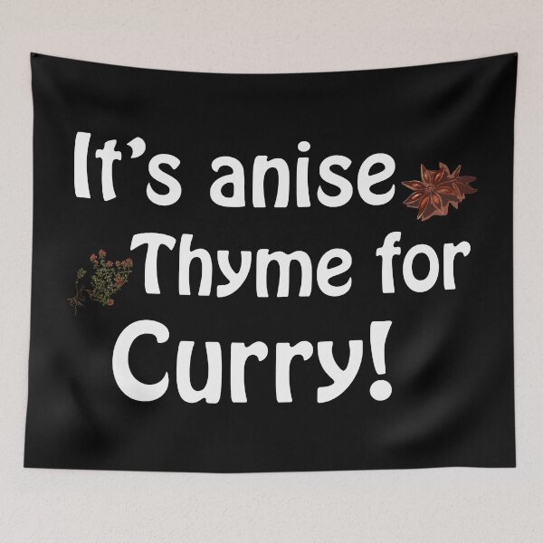 Item preview, Its anise thyme for curry - dark designed and sold by Anteia.