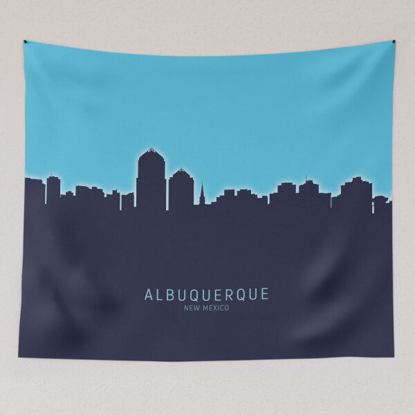 Item preview, Albuquerque New Mexico Skyline designed and sold by ArtPrints.