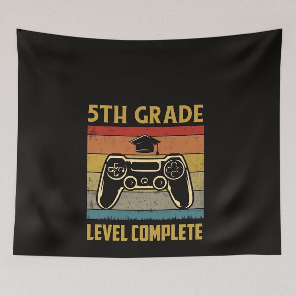 Item preview, 5th Grade Level Complete Graduation Student Video Gamer Gift designed and sold by 96design.