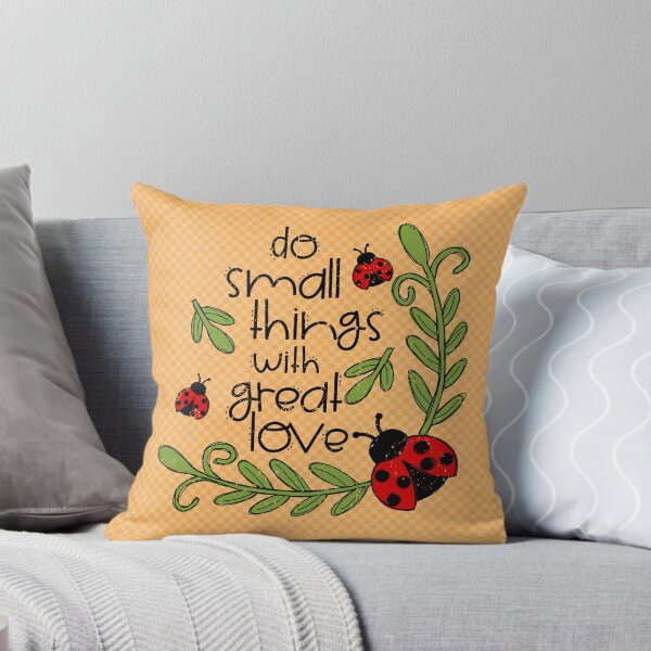 Item preview, Do Small Things Love Kindness Ladybug designed and sold by creative321.