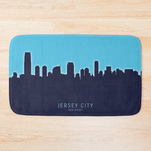 Artikelvorschau, Skyline von Jersey City, New Jersey entworfen und verkauft von ArtPrints.