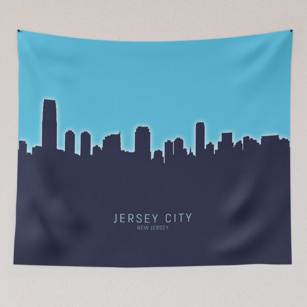 Item preview, Jersey City New Jersey Skyline designed and sold by ArtPrints.