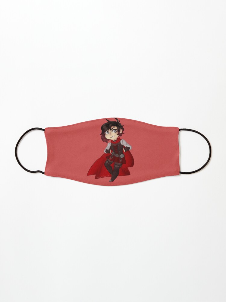 Rwby Ruby Rose Volume 7 Chibi Mask By Astrolila Redbubble