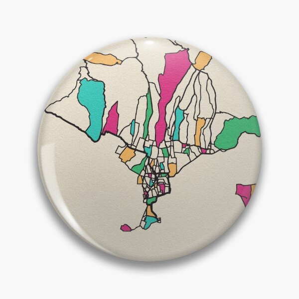 Item preview, Bali, Indonesia Street Map designed and sold by A Deniz Akerman.