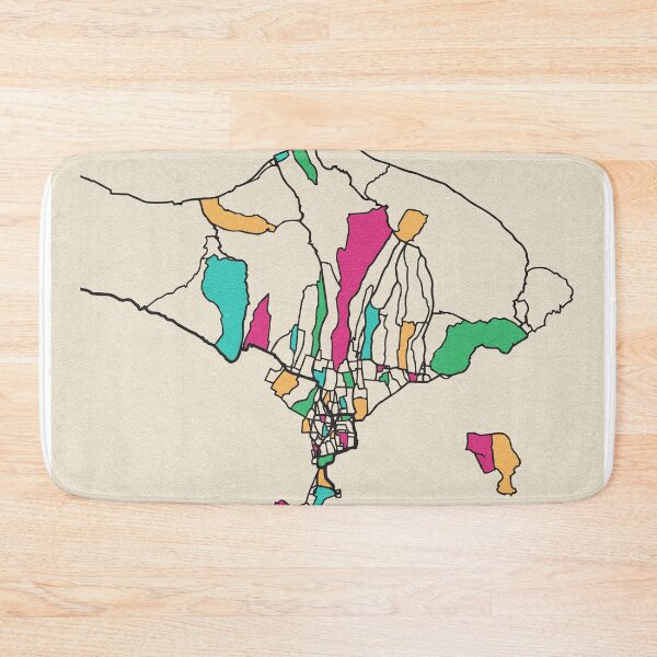 Item preview, Bali, Indonesia Street Map designed and sold by A Deniz Akerman.