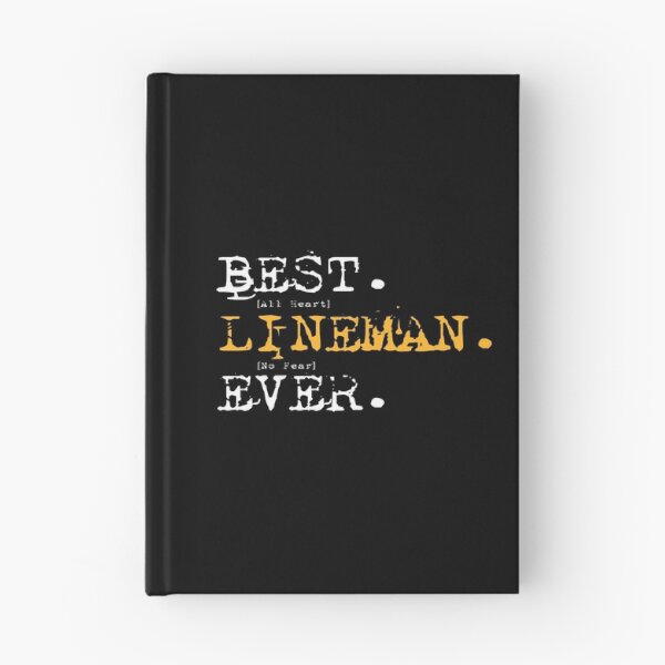 Item preview, Best Lineman Ever All Heart No Fear designed and sold by KoolMoDee.