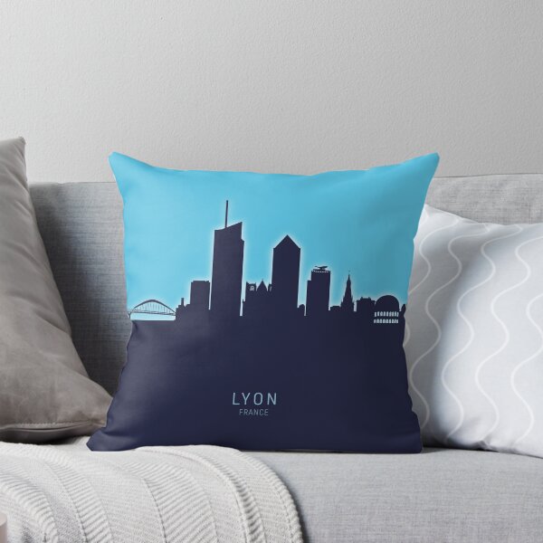 Item preview, Lyon France Skyline designed and sold by ArtPrints.